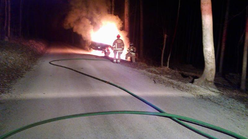 2016-01-21 Hoffacker & Lilly Springs Roads. MVC w/ injuries and fire